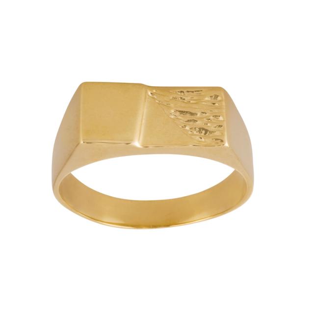 8ct. gold ring for men 