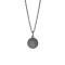 SON rhd. silver necklace cracked 