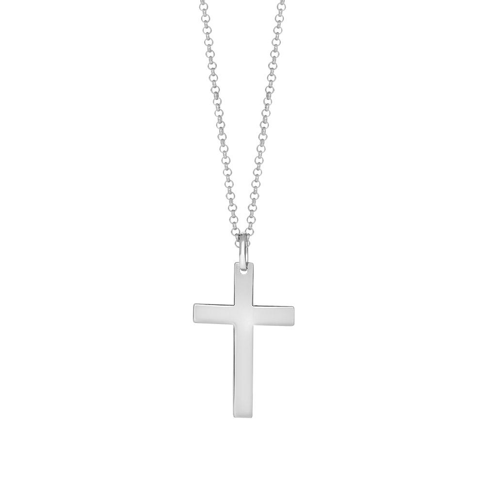 SON rhd. silver necklace 