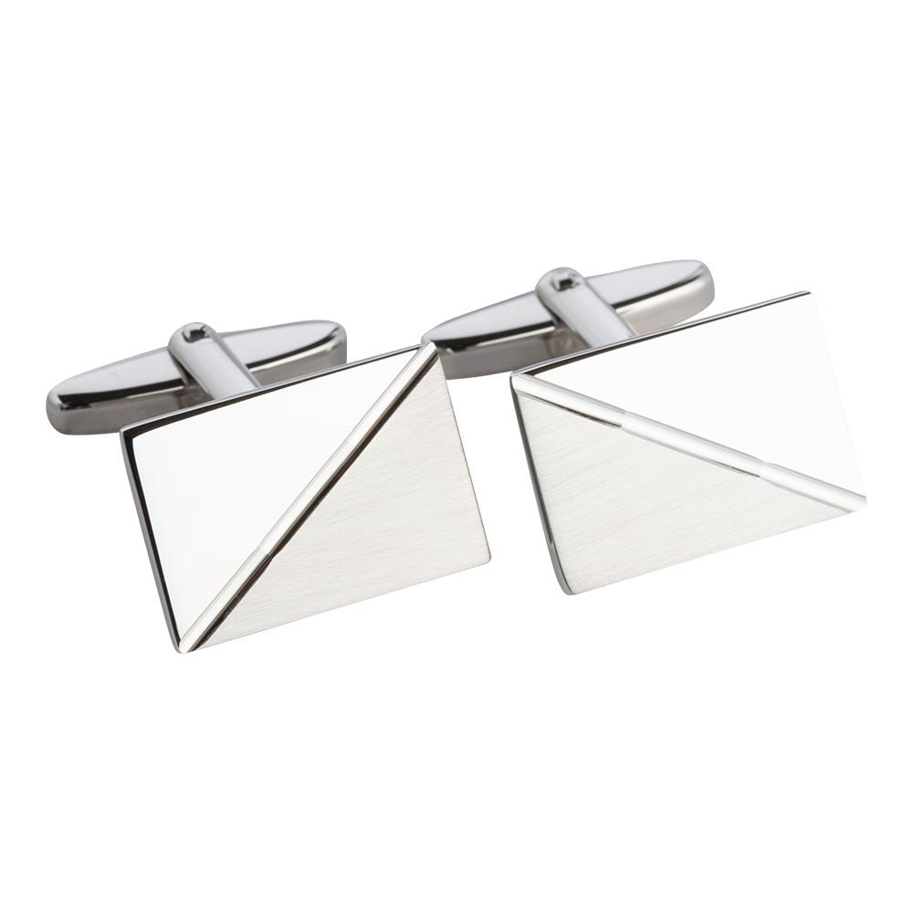 Silver cuff links 