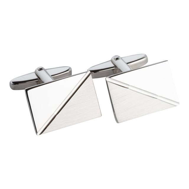 Silver cuff links 