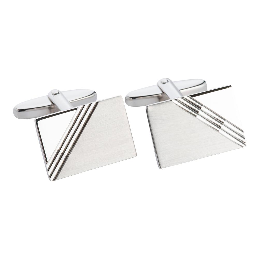 Silver cuff links 