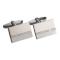 Silver cuff links 