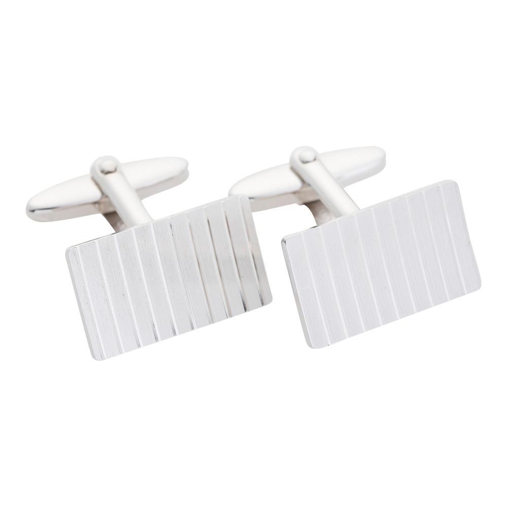Silver cuff links 