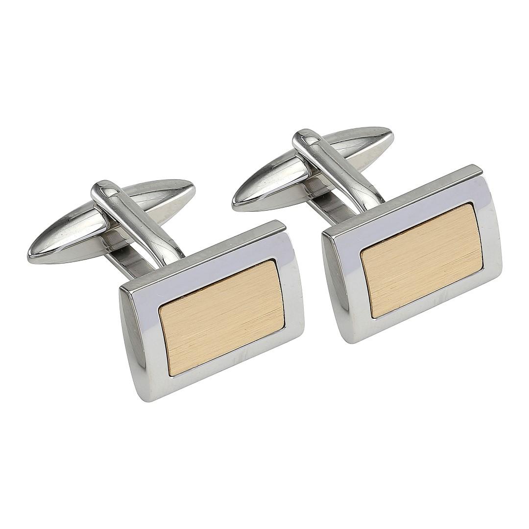 Stainless steel cuff links 