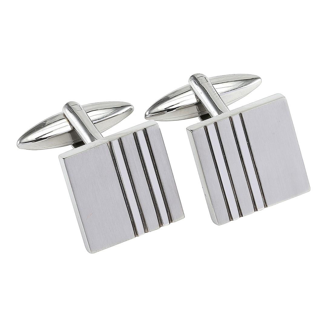 Stainless steel cuff links 