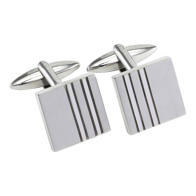 Stainless steel cuff links 