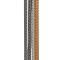 Silver fox chain 4row 2xoxid.+1xrh+1xgp 45 