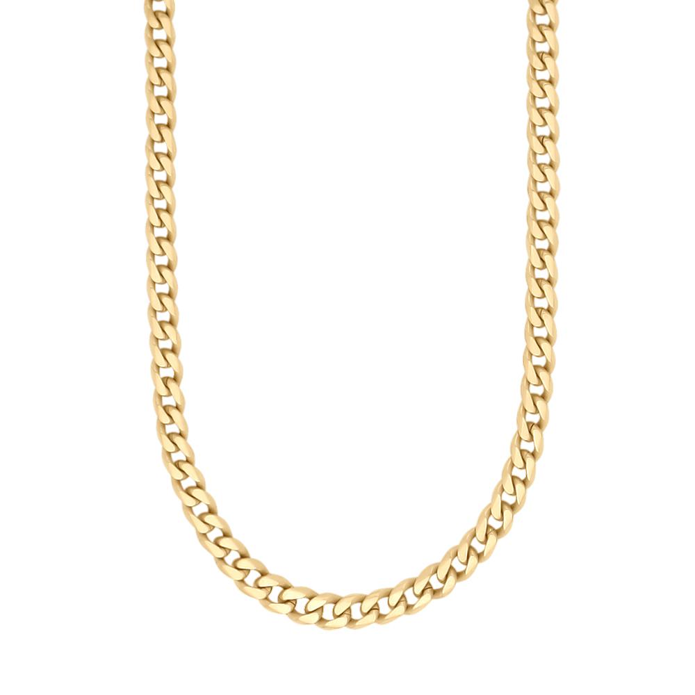 SON necklace STEEL panzer brushed 60cm 