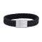 SON bracelet black calf leather 23cm 12mm 23