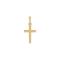 8ct. gold cross 20mm 
