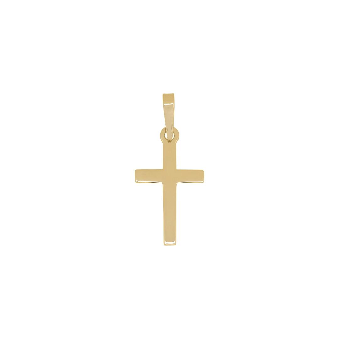 8ct. gold cross 26mm 